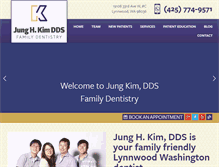 Tablet Screenshot of lynnwooddentist.com